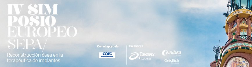 SEPAperiodoncia's tweet photo. IV Simposio #SEPAeuropeo: reconstrucción ósea en la terapéutica de implantes
https://t.co/9r6yksibov https://t.co/9swuuphTh2