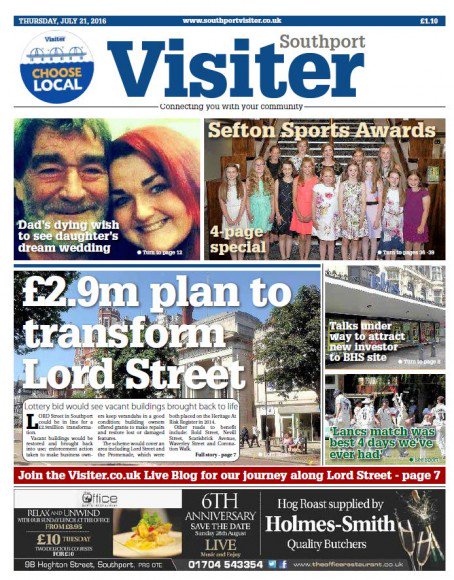journalism_news's tweet photo. Southport @Visiter runs day-long campaign to promote resort's main shopping street
https://t.co/uAgUGsmIMv https://t.co/5xUnfXYy1Z