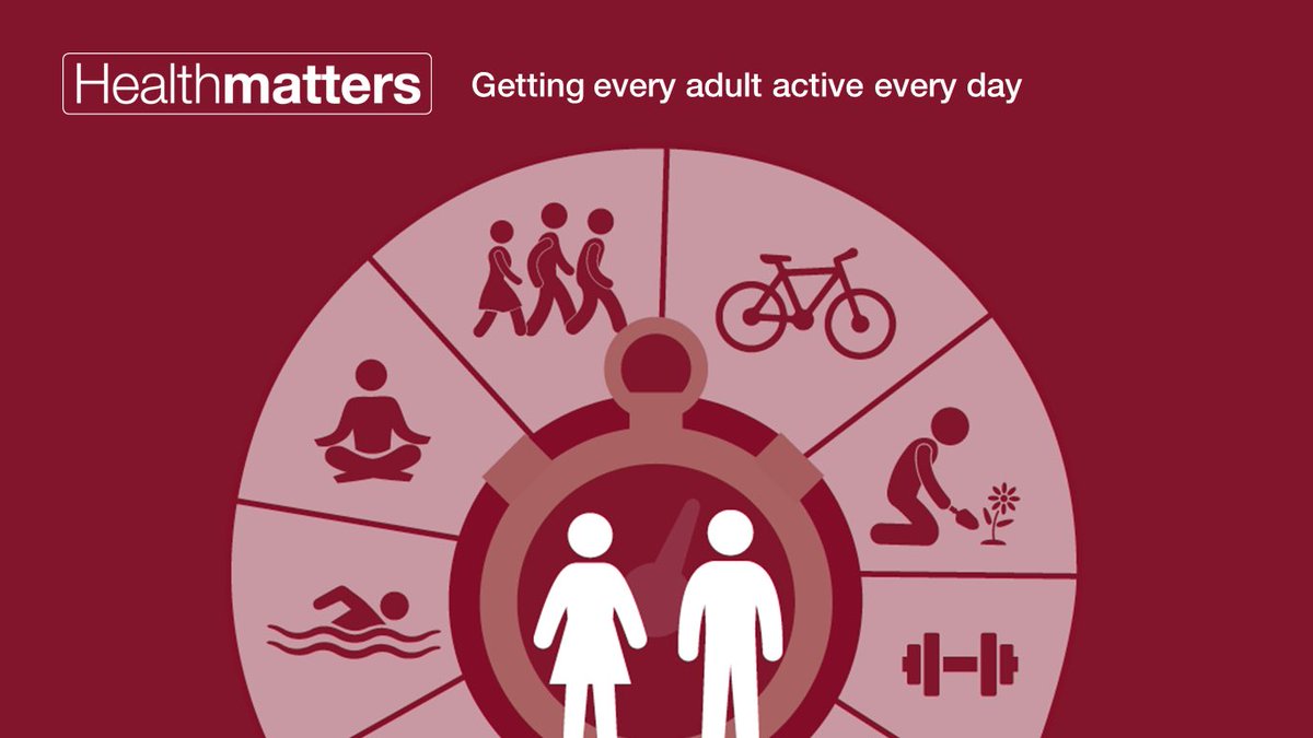 Physical INACTIVITY is the 4th leading cause of death.

150 minutes of movement each week works to promote health.