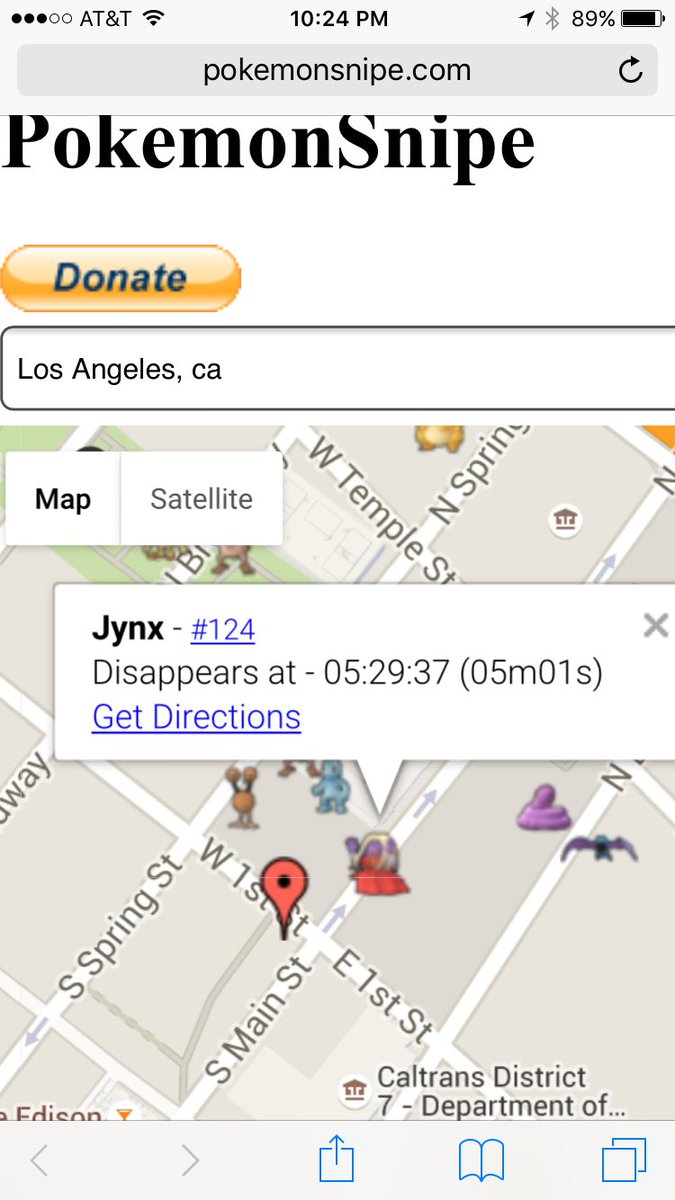 PokemonSnipe's tweet image. We are #LIVE pokemonsnipe.com #pokemonmap #pokemontracker #rarepokemon #legendarypokemon