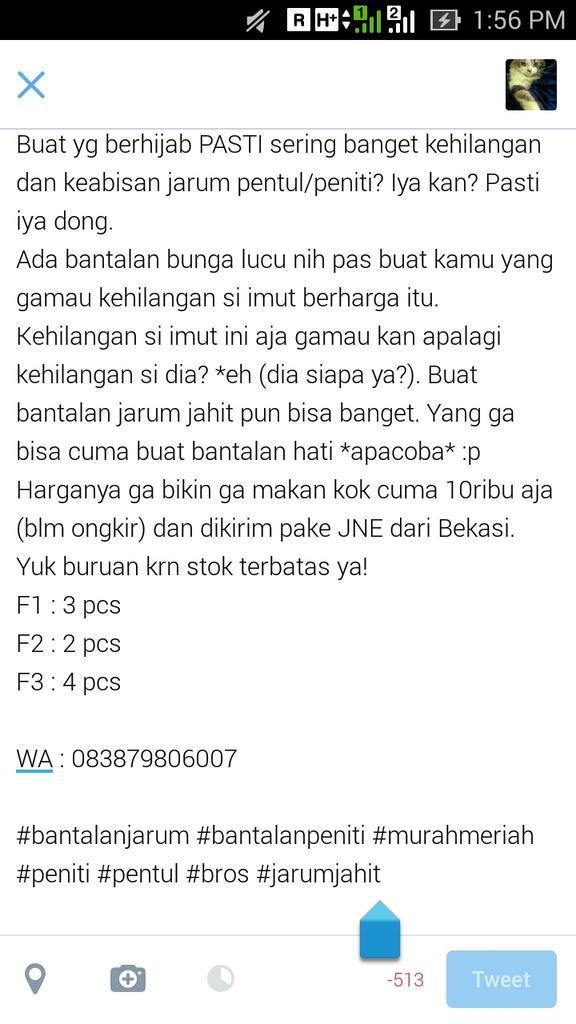 Mhumuss's tweet photo. #bantalanjarum #bantalanpeniti #murahmeriah #peniti #pentul #bros #jarumjahit https://t.co/UfoUWNRFAp