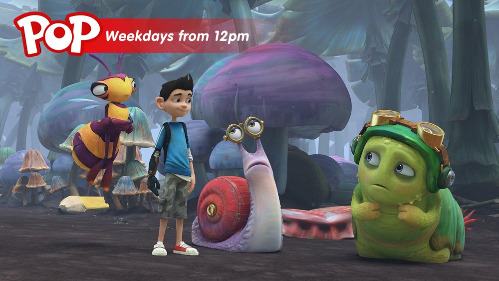 POPTV_UK's tweet photo. Prepare to be taken on whirlwind adventures with our NEW show: Insectibles, weekdays from 12pm! https://t.co/UrRKOusR5T