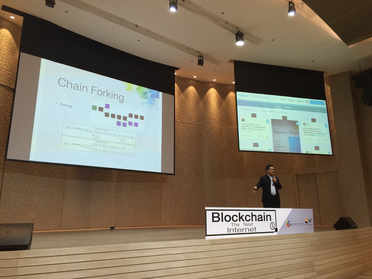 ดร.ภูมิ เปิดด้วย เทคโนโลยี blockchain แบบเข้าใจได้ง่าย #BlockchainTH ถ่ายทอดสด/ดูย้อนหลังที่ goo.gl/4ZzPe2