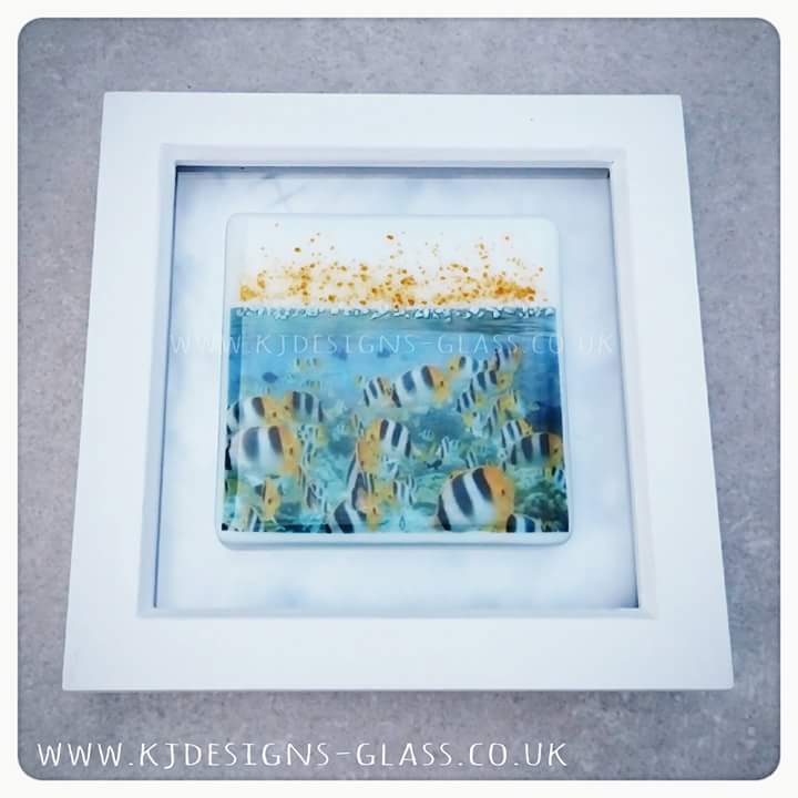 kjglasscouk's tweet image. I can't be the only one excited about 'Dory', coming out can I?!  Here's a little fishy piece to wet your appetite!