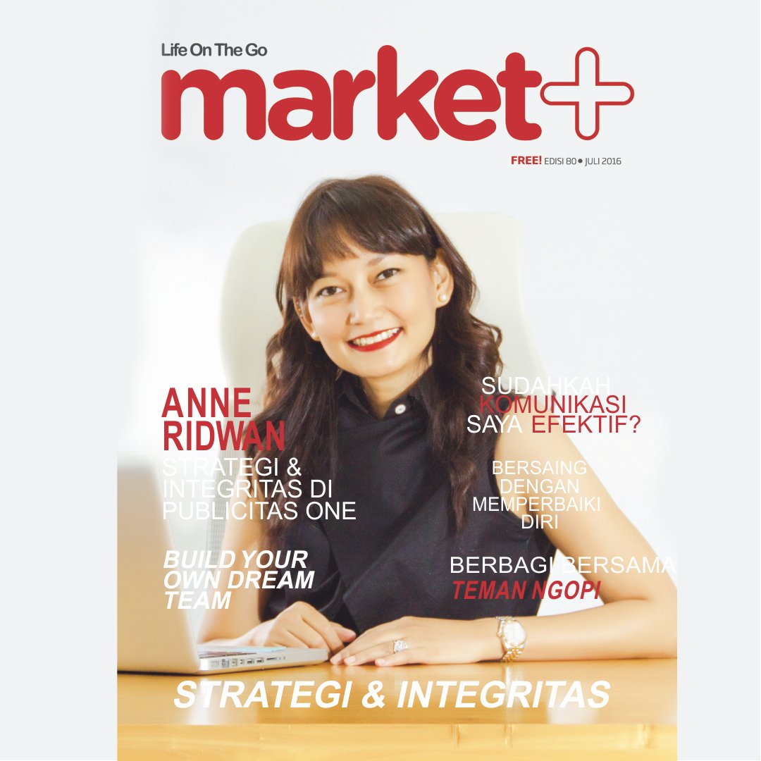 Edisi Juli, Market+ mengangkat tema Social Responsibility dengan Cover Story <a href="/AnneRidwan/">Anne Mutia Ridwan</a>  

bit.ly/2aEZ1Aa