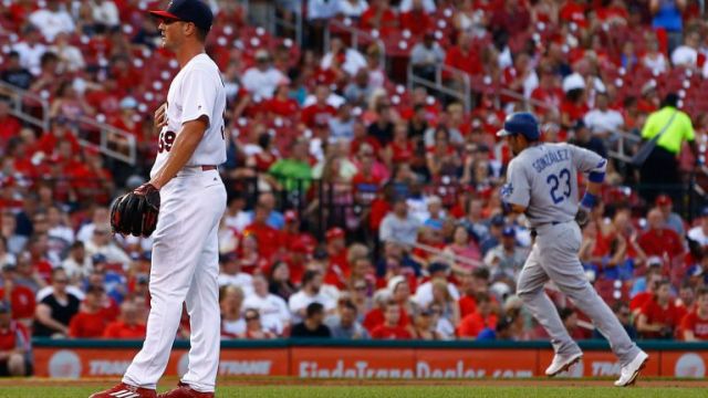 Cardinals_FZ's tweet photo. #MLB #Cardinals Mayers has rocky MLB debut as Cards lose to Dodgers 9-6 https://t.co/ma5SC7bvIU https://t.co/1QyOOllm15