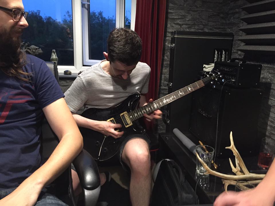 BarbikanBand's tweet photo. Lead guitarist extraordinaire Matt, shredding a solo https://t.co/dSbnffWHQh