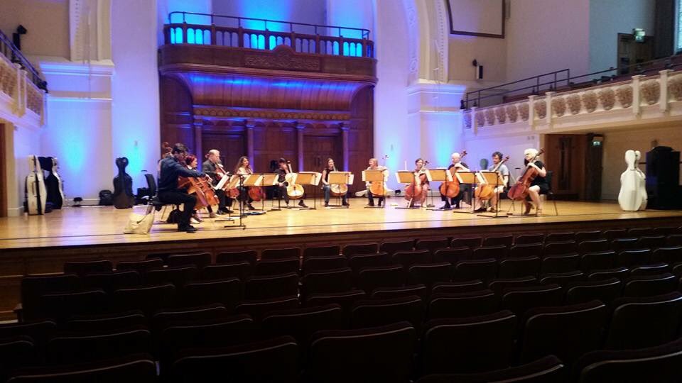 benhughescello's tweet photo. 1pm TODAY live #12Cellos @bbcproms @BBCRadio3 @cadoganhall @cellojohnston @BBCCO @RoyalAcadMusic @AndrewMarr9 https://t.co/Yei54BSSeC