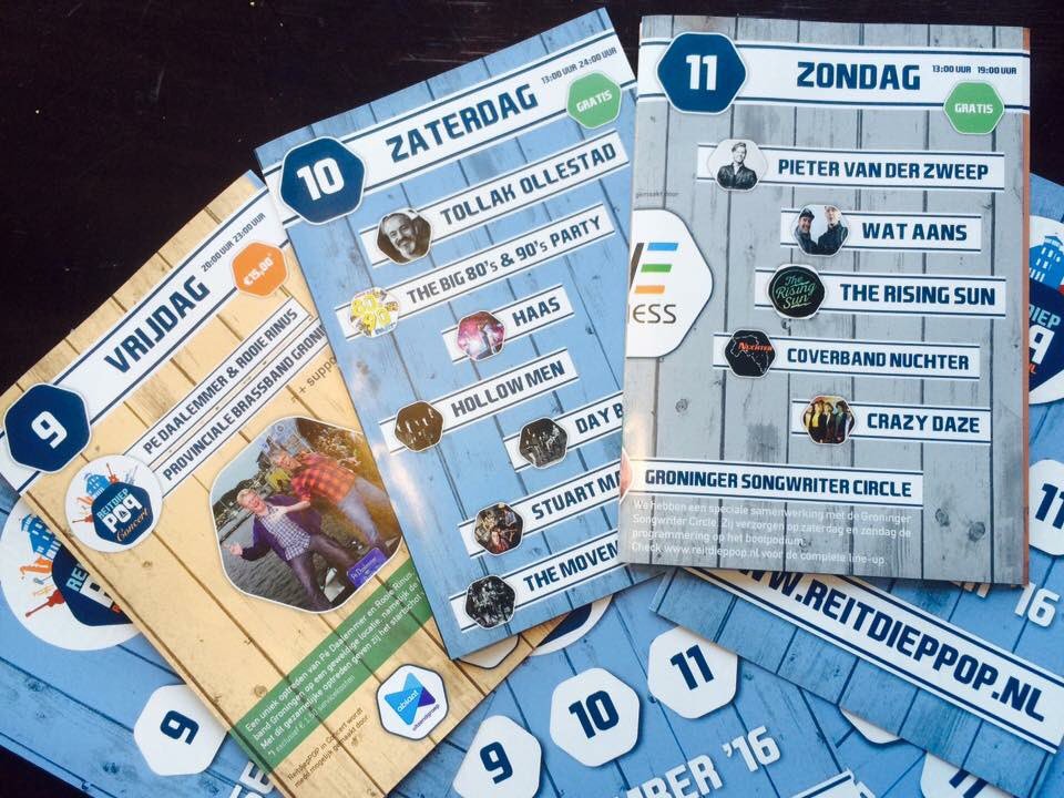 ReitdiepPOP's tweet photo. De posters &amp; flyers zijn binnen! Altijd een mooi momentje en wat een tof en gevarieerd programma weer! Mis het niet! https://t.co/UxRA7KLplL