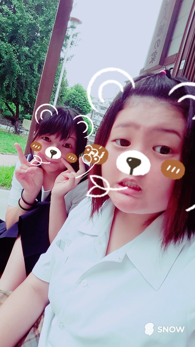 TokoHitomi's tweet photo. 今日は放課後遊んだー(笑) 
雨降ってきてたけど気にしません(￣^￣)ゞ https://t.co/AG83PfDlrs