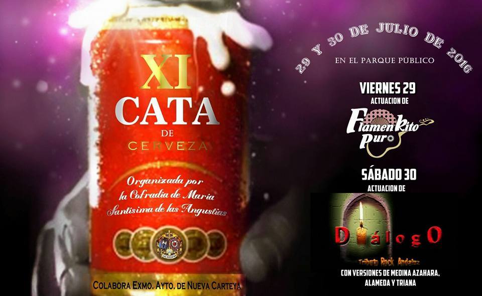 DialogoRA's tweet photo. Sábado 30 estaremos en concierto en la  Xl CATA DE LA CERVEZA en Nueva Carteya (Cordoba) a las 00:00 h. Os esperamos https://t.co/iAXsCOmZ0I
