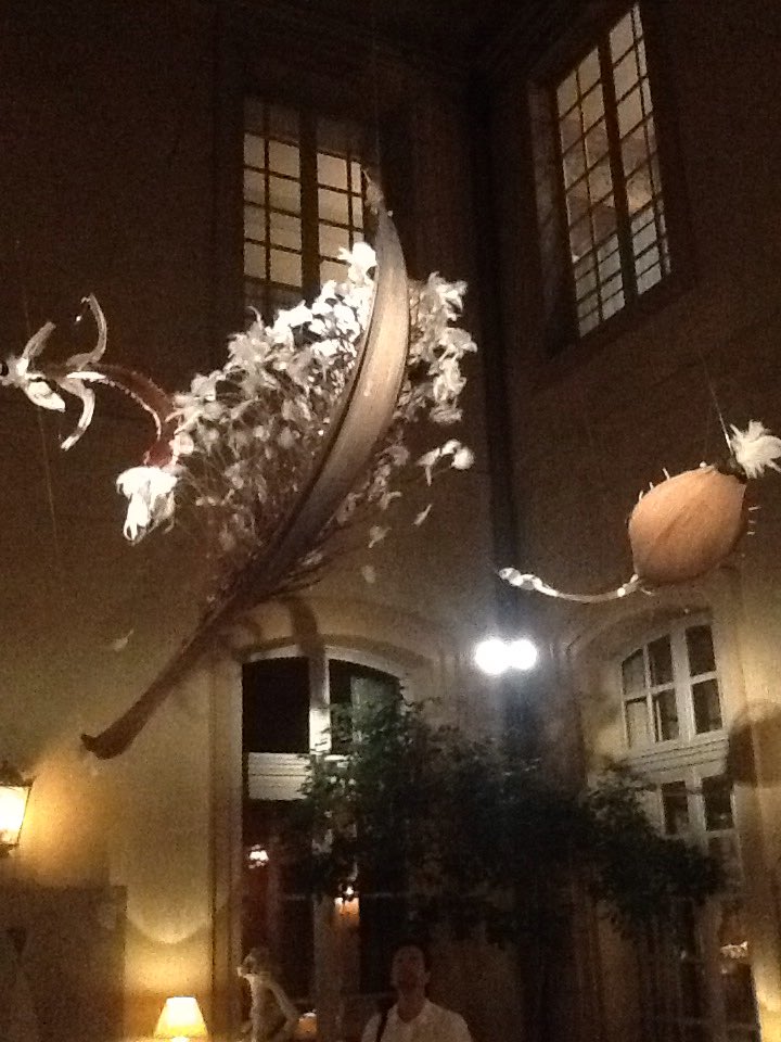ailes_ardentes's tweet photo. Suspension @JohnnyLebigot in D'Une Chute d'Ange @Hôtel_LaMirande #art #poesie #poetry #avignon2016 https://t.co/ThbtXqVPiv