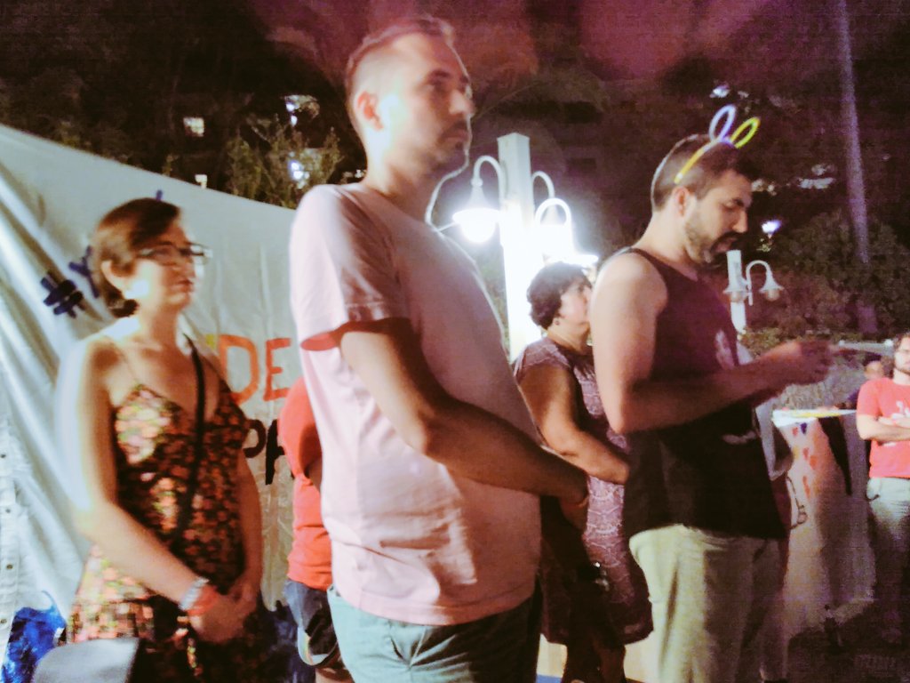 julie4north's tweet photo. Thanks @RainbowRose_PES @YESocialists for a brill #Pride party #YESSC16 Here with Caroline fab @YoungLabourUK chair https://t.co/S9Z98Q9jIO