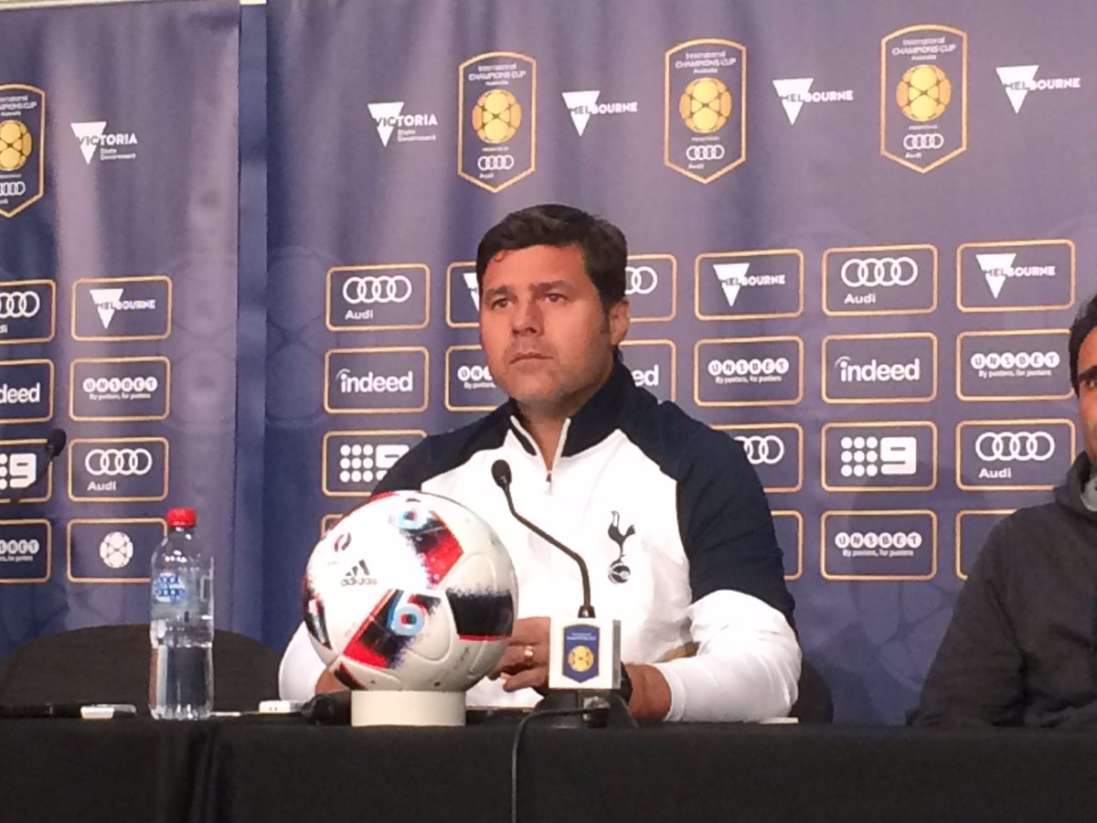 SpursOfficial's tweet image. Mauricio: "It doesn't matter who we play, it's all about our physical condition &amp;amp; getting ready for Everton."