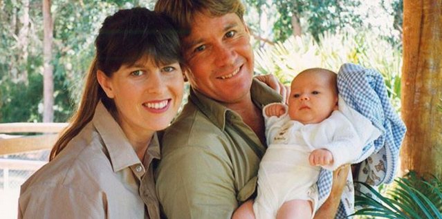 enews's tweet photo. Bindi Irwin pays emotional tribute to her father Steve on her 18th birthday: https://t.co/5rbqJ6puvO https://t.co/mVONbFD0f8