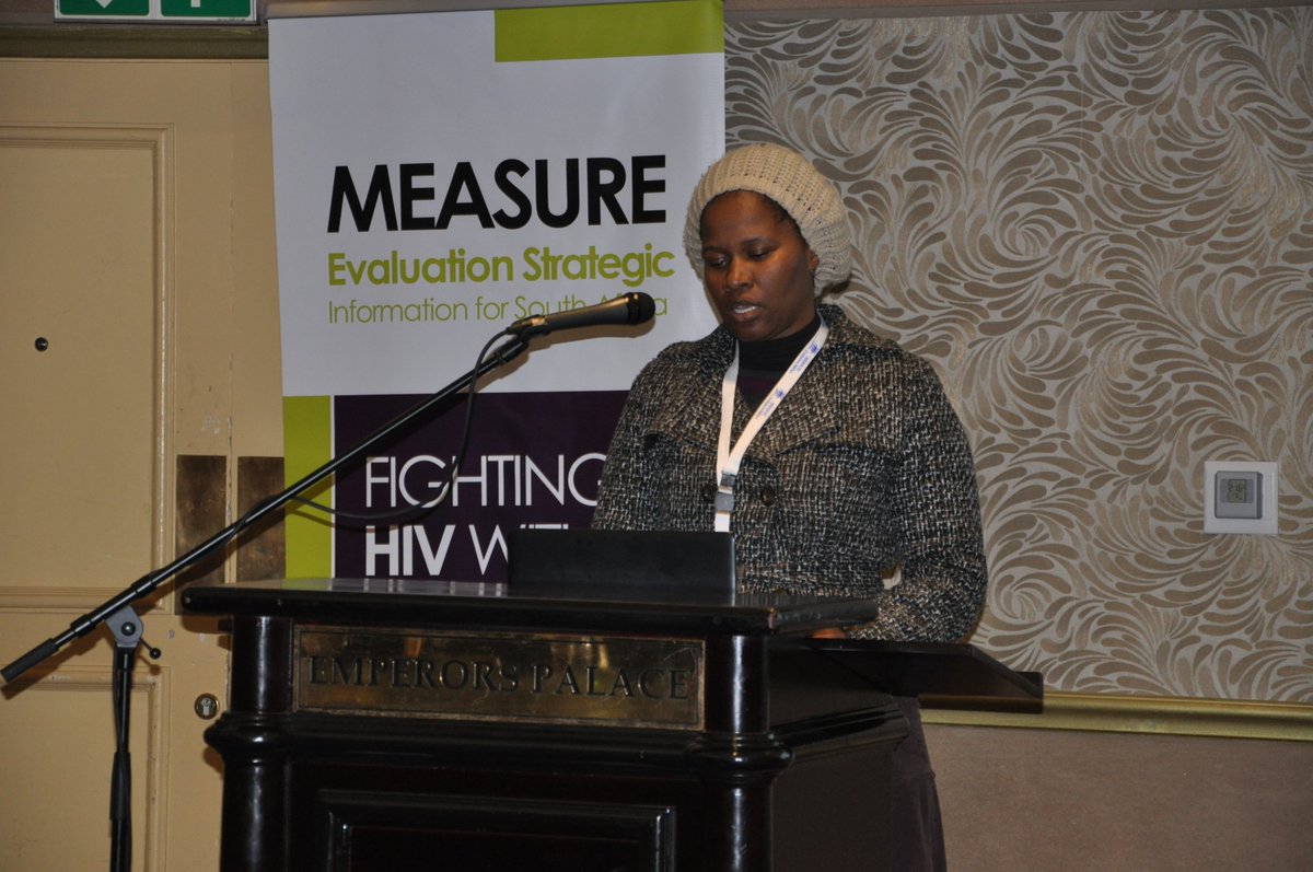 MEval_SIFSA's tweet photo. @GautengHealth Tsolofelo Adelekan presenting on #DataQuality @MEval_SIFSA #SharingSymposium @EmperorsPalace. https://t.co/cUs3rZocl0