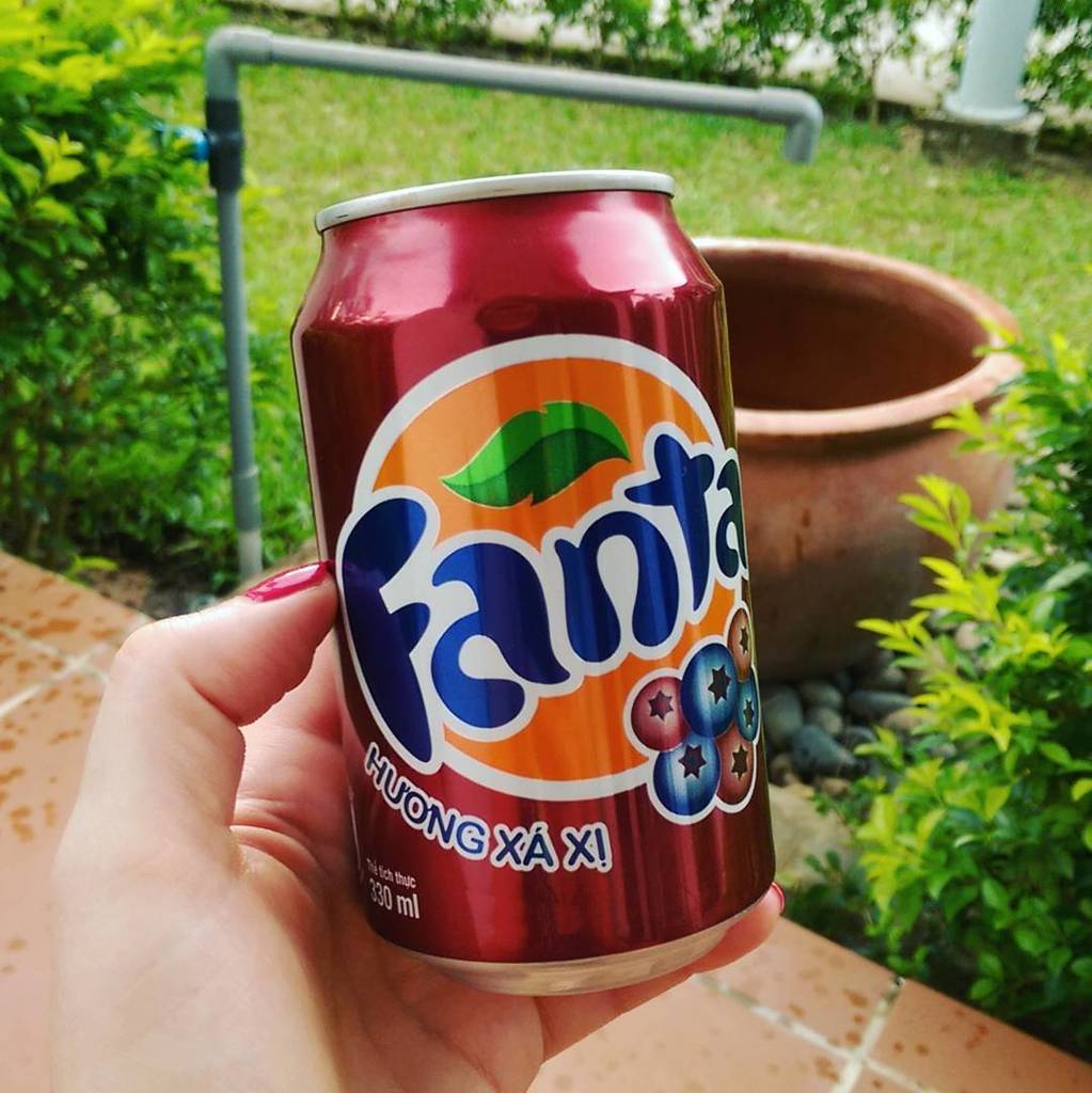 lipglossgirl's tweet photo. You'd think it would taste like berries but nooo... LICORICE! #bigmistake #FantaMeetsZambuca #vomface #Vietnam https://t.co/CapeL2Um7o