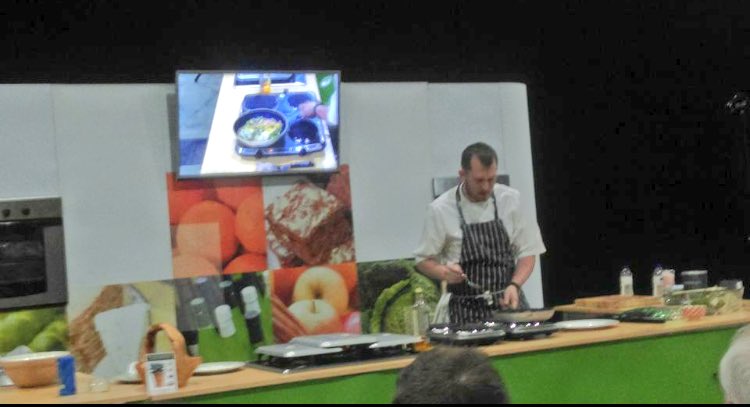 Our Sous Chef at Midlands food &amp; drink festival yesterday. It was a great day! who else enjoyed <a href="/Midlandsfdfest/">Midlands Food Fest</a>?