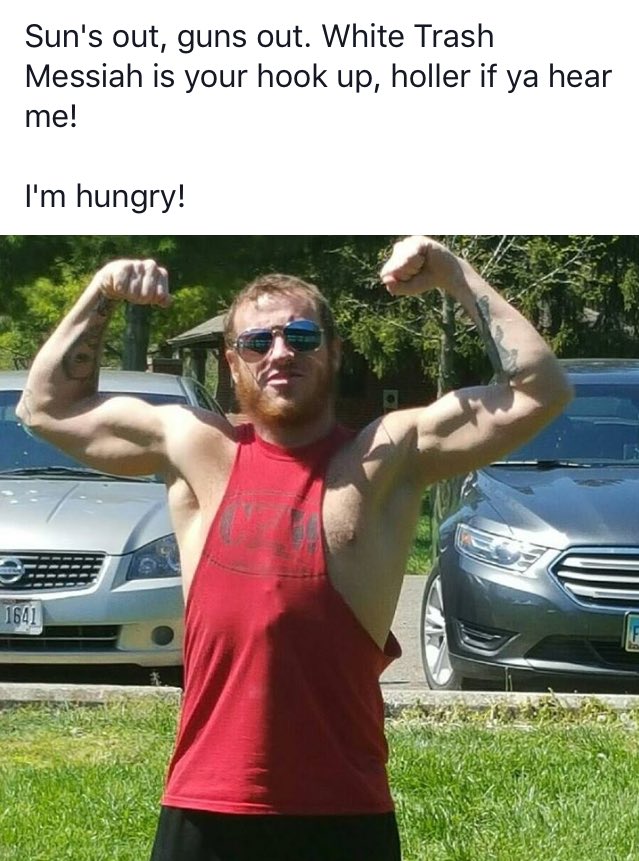 RockstarProWres's tweet photo. #SunsOutGunsOut even @RonMathis13 has #gainz 💪 #mondaymotivation https://t.co/yPTbxEGezY