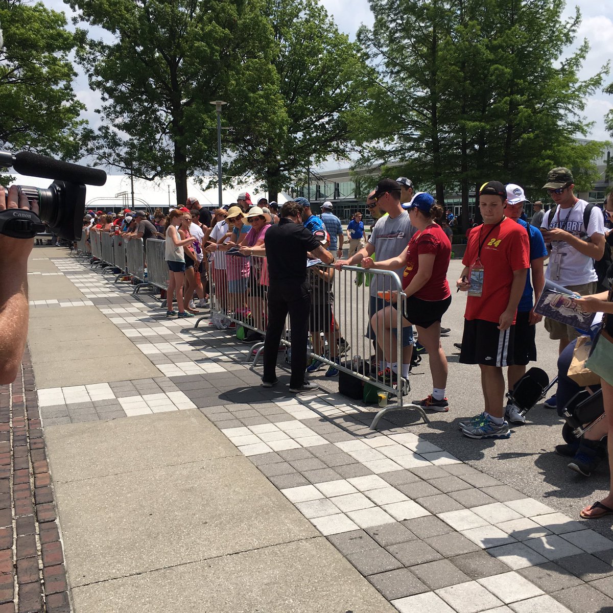JasonRedmanWW's tweet photo. Thank you to @IMS & all the amazing patriotic #NASCAR fans for all the support & warm welcome yesterday. π #CWC400 https://t.co/3KFyqq1Ec1