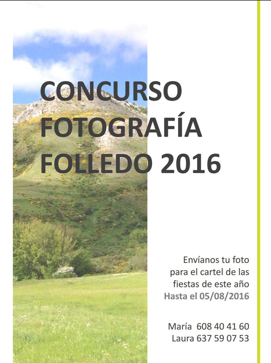 folledodegordon's tweet photo. Concurso de fotografía para las fiestas de #folledo https://t.co/QLRk3rfto2