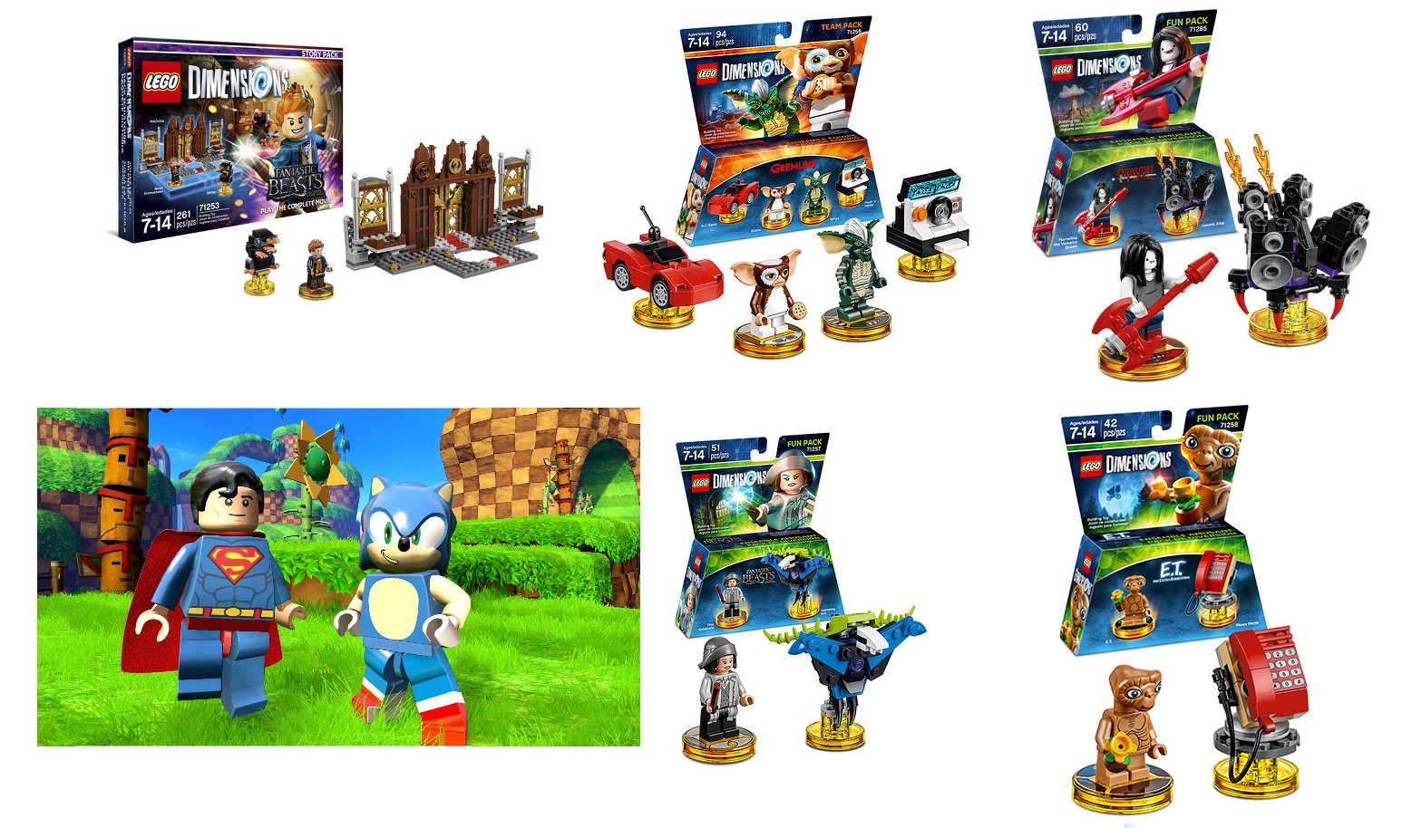 Here's what Sonic the Hedgehog will look like in Lego Dimensions this Fall