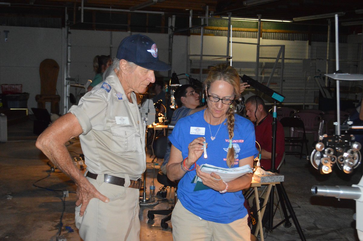 RAMofVA's tweet image. Stan Brock, founder of @ramusaorg consults with @RAMofVA Director, Dr. Vicki Weiss at our Wise, VA clinic. #Virginia