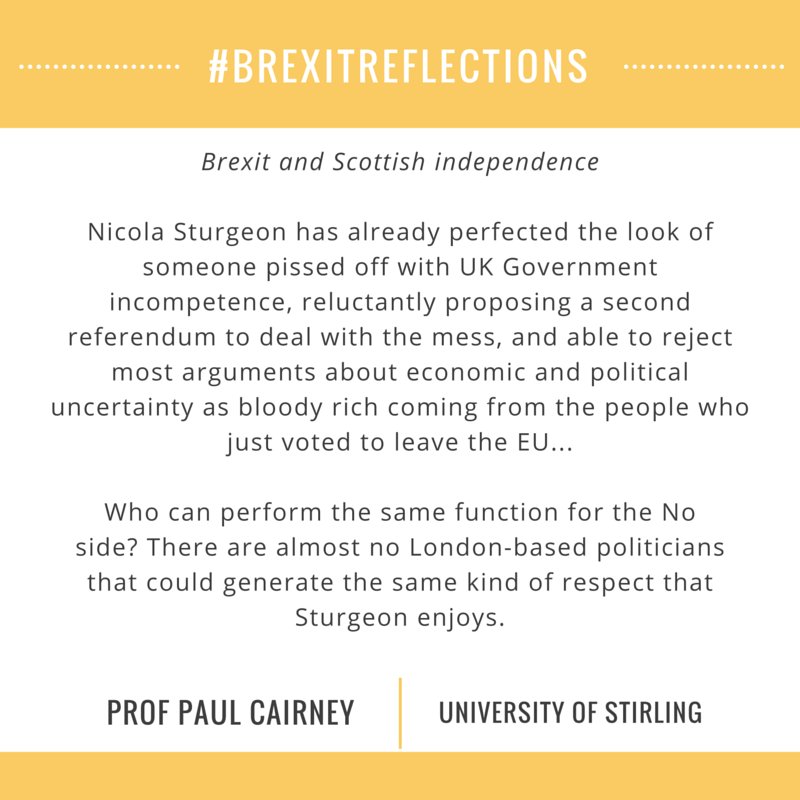 CCC_Research's tweet photo. #Brexit and the inevitability of #indyref2 by @CairneyPaul @StirUni https://t.co/6kobA1gJOH  #BrexitReflections https://t.co/UAoC01c2mZ