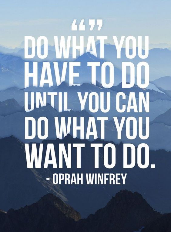 BJCKitchens's tweet image. Some motivation for this Monday afternoon. Do what you have to do and then do what you want to do. #mondaymotivation