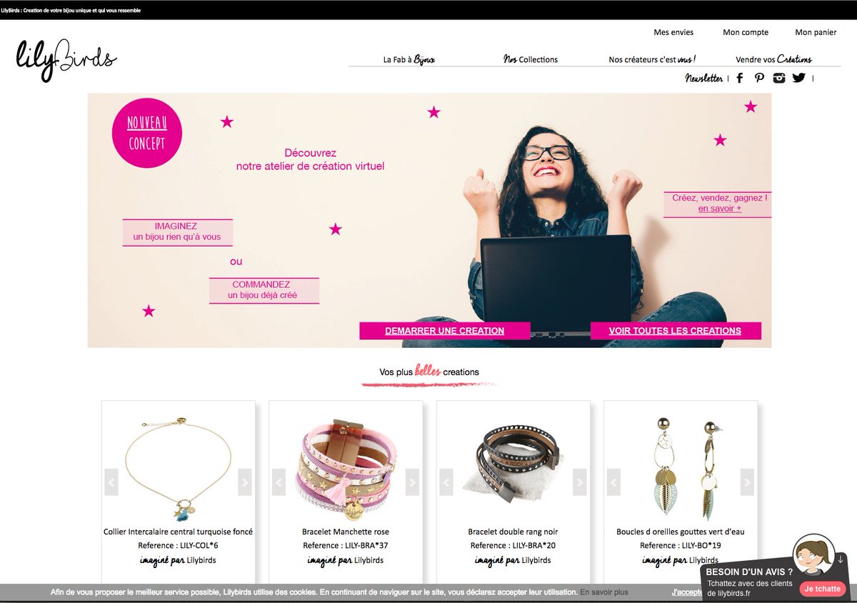 Site lancé... lilybirds.fr