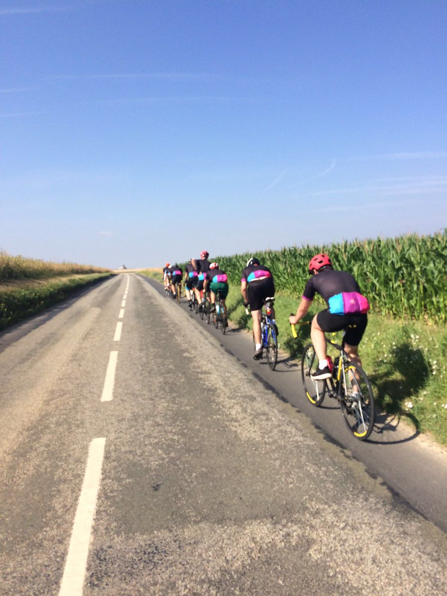 placemadebyyou's tweet photo. Congrats @JonathonSlack @skosher06 @BethPippa @Benjaminjscott Chris &amp; Pete for Ldn2Paris bike ride 4 GOSH. Inspiring https://t.co/xdOr4oeUyE