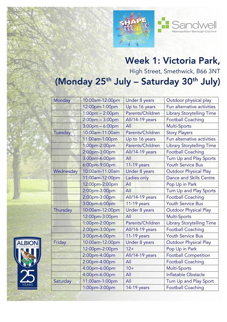Positive_AID's tweet photo. Come along and enjoy free football coaching from 2pm - 3pm @Victoria Park ⚽ 
We can't wait to get started! https://t.co/Cu0qI7s6g3