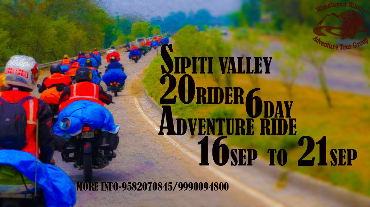 HimalayanBikers's tweet photo. Ready for Spiti Valley #SpitiValley #hbatg #Brotherhood #bikers https://t.co/DBLjZFjdvn