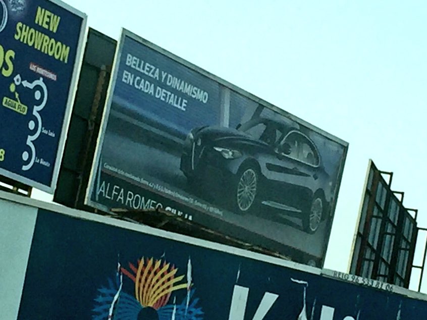 Pentagon_DN's tweet photo. Spotted in #Torreveja #Spain @alfa_romeo #Giulia desperate to see one for real! #arrivingtoUKsoon https://t.co/difi1WboA0