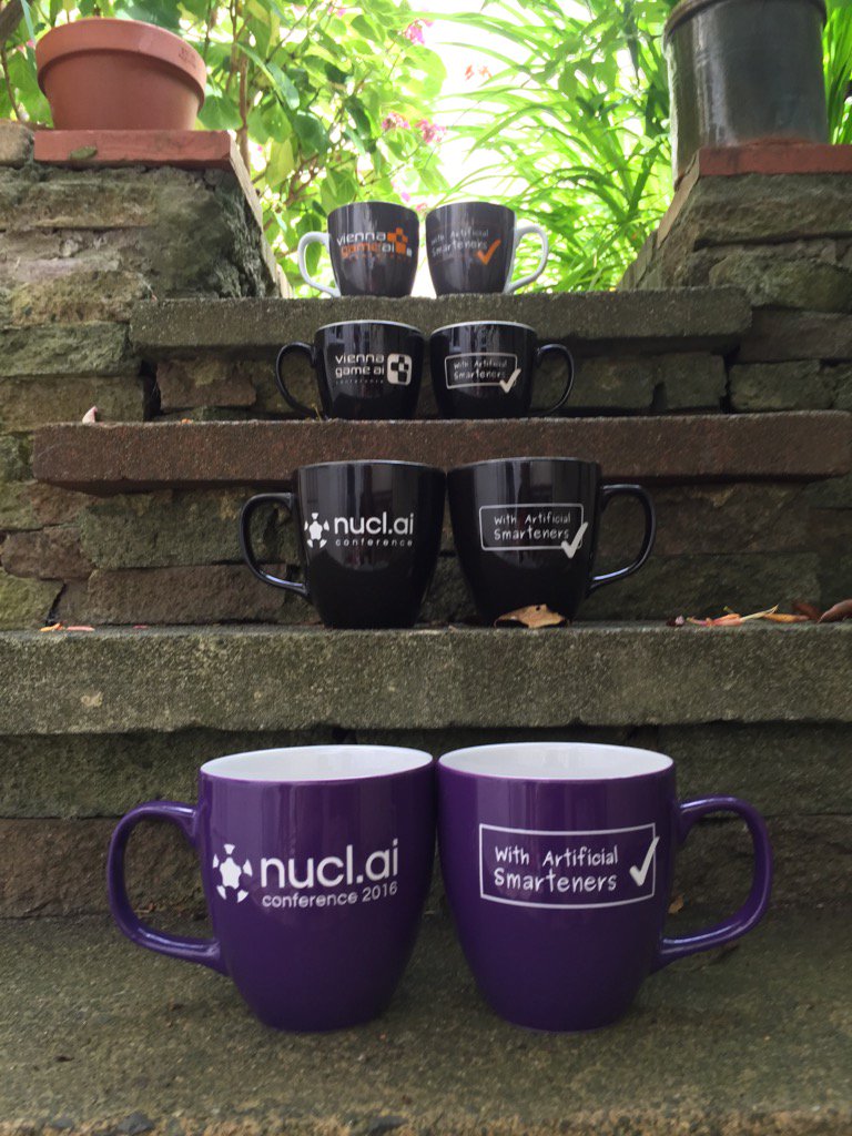 Finally back home. Here the obligatory #nuclai16mug shot