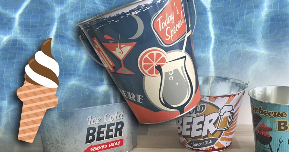NoSeasShops's tweet photo. Cubos Metálicos Enfriadores! Enfría y sirve tus bebidas con estilo!!!
Selección de #Verano: https://t.co/W0iAeBwUDy https://t.co/iyzabCB0Of
