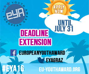 Europarl_AT's tweet photo. Reicht geniale digitale Ideen zur Lebensverbesserung eurer Mitmenschen beim #EYA2016 ein! https://t.co/HB2LgnVxb3 https://t.co/EvdMepQDZa