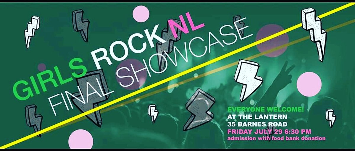 SpaatNL's tweet photo. .@girlsrocknl camp starts this week &amp; we hope you can join us for their sweet showcase on Friday!🎤🎸  #NLWomenRising https://t.co/aJZcTRi0Jv