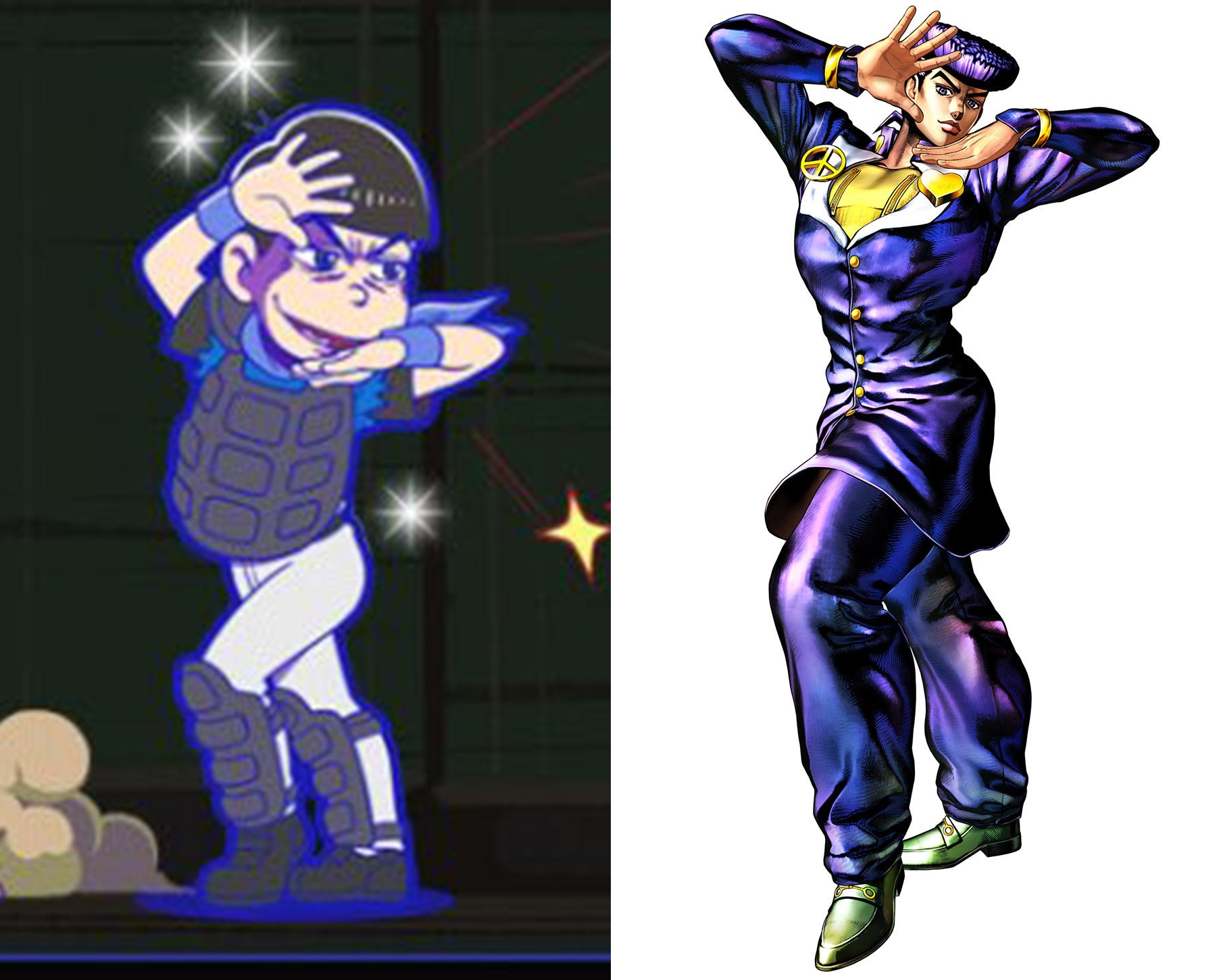 josuke akoasu pose｜TikTok Search