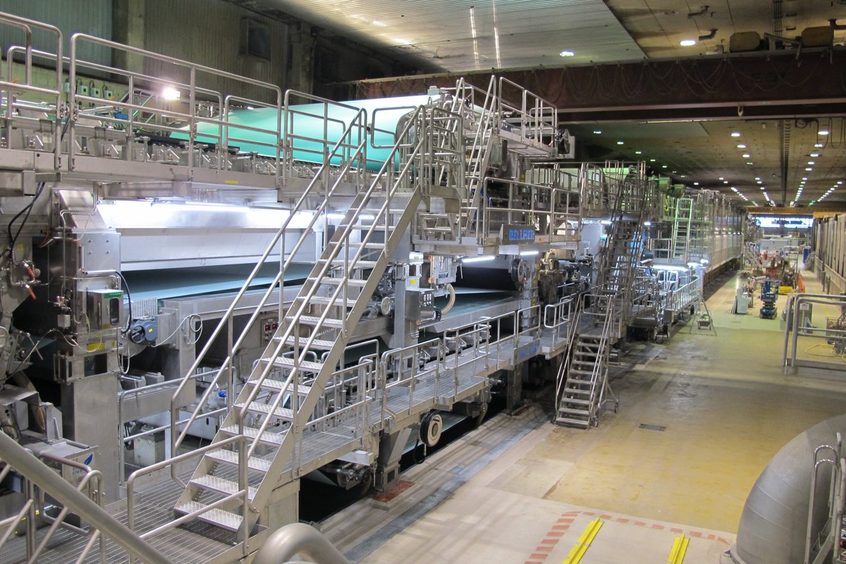 b2bpress's tweet photo. .@Kotkamills’ new consumer board machine now in production https://t.co/IbAl6z6Hph #paperboard #packaging https://t.co/ggn9LE5sey