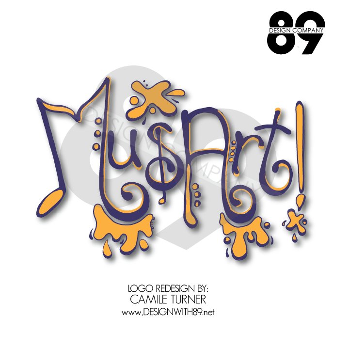 89Design's tweet image. This was a fun project! Literally created this logo from a sketch from the clients daughter! #Choose89