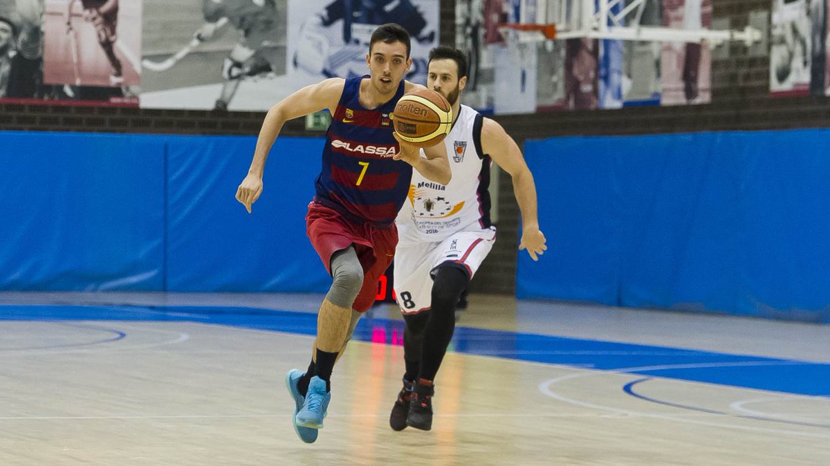El azulgrana <a href="/marcga8/">Marc Garcia</a>, MVP y campeón de Europa Sub 20 con la selección española. ow.ly/FhRC302zAOY