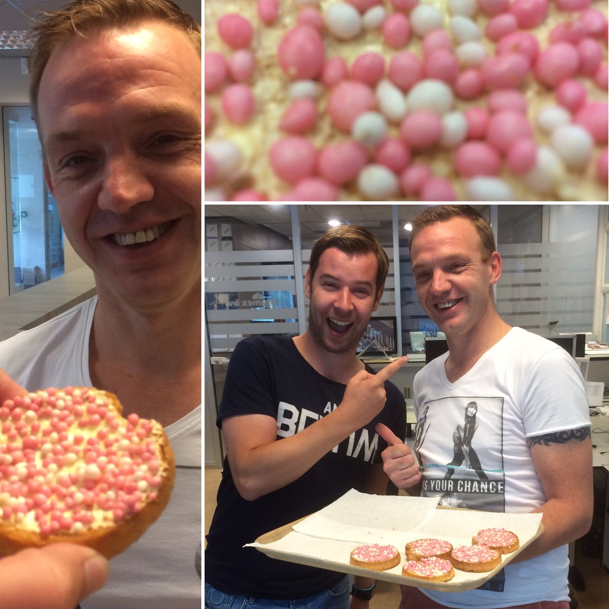 Op 22 juli is onze collega Collin Nijkamp vader geworden van Maika Zoë. Alles is goed. Dus beschuit met muisjes!