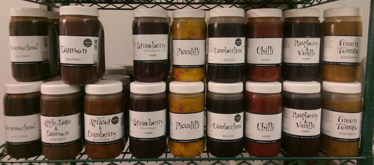 CheeseLarder's tweet photo. Why not try some of these, Get them @CheeseLarder #cumbria #local #lakes #food #hotel #bar #relish #jam #cheese https://t.co/NvtEMlsvN8
