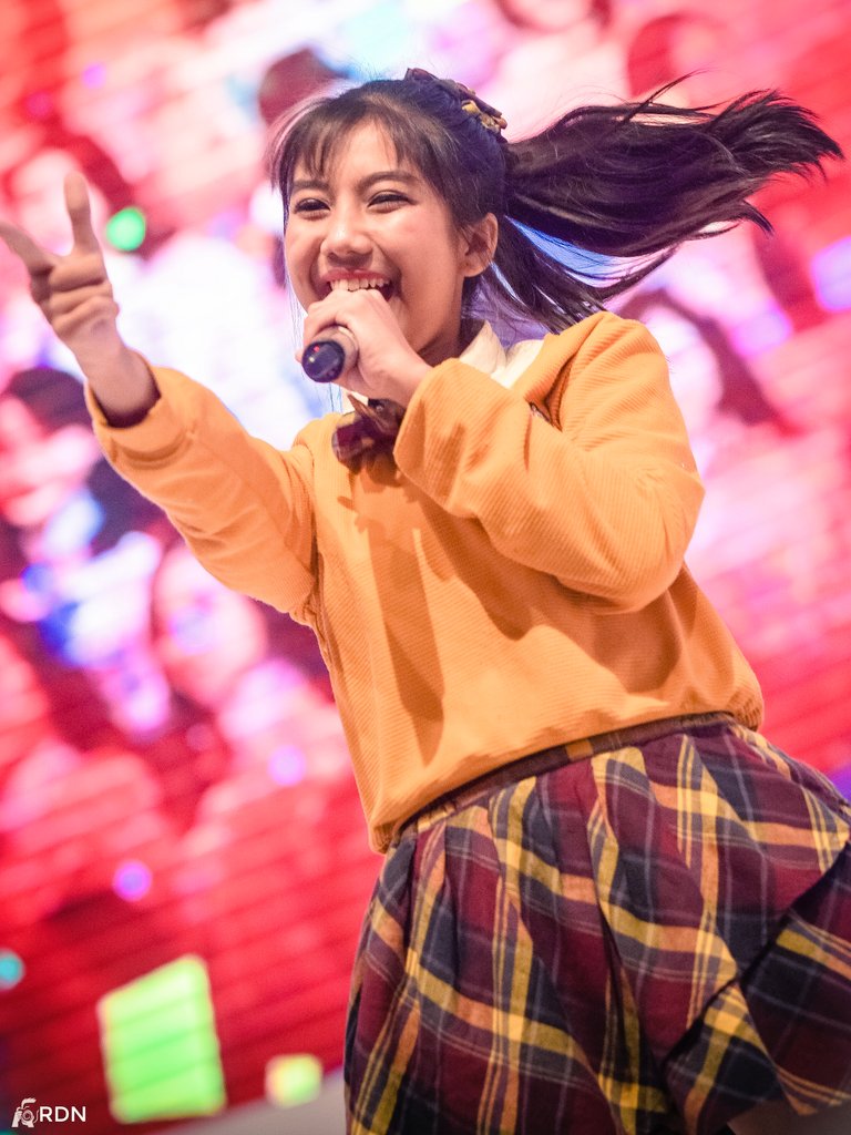 RDNADN's tweet photo. Made Ayu Aurelia - @N_AurelJKT48 at HUT BNI ke-70 JCC Senayan (24.07.16) #BNIDay https://t.co/DOhXIs0IlG
