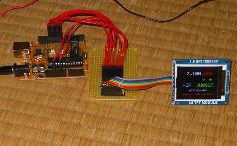 JYATSUYANAGI's tweet image. アイテンドーの「びんぼうでいいの」を使いArduino制御VFOの組み立て。3ヶ月前まで2石アナログVFOしか組み立てることができなかった。ArduinoはFB。&quot;#Arduiono #びんぼうでいいの #DDSVFO