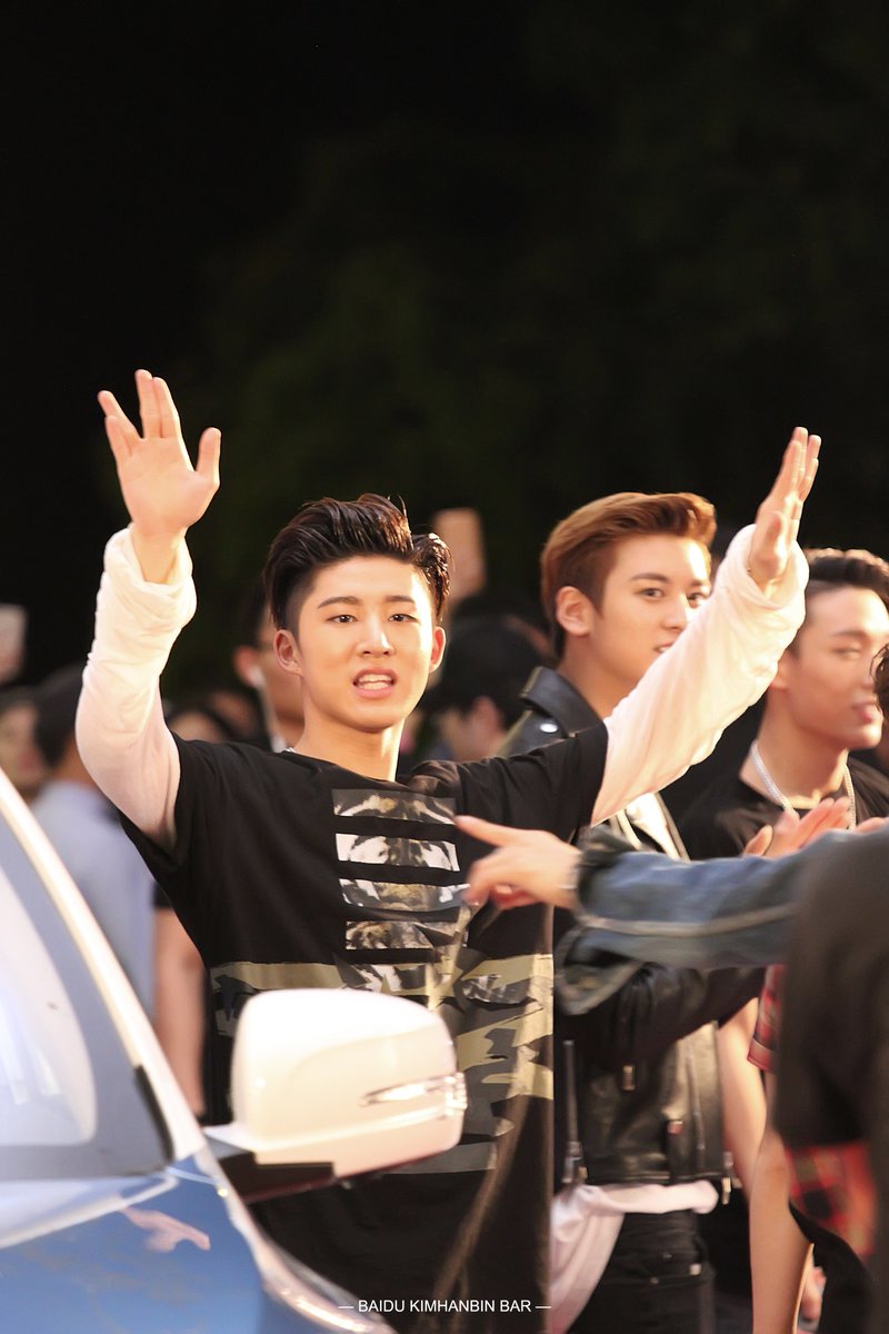 Baidu_KimHanBin's tweet photo. [HQ] 160610 the Remix n(*≧▽≦*)n #BI #비아이 #김한빈 #iKON #아이콘 #HANBIN https://t.co/gbwMlV1JuY