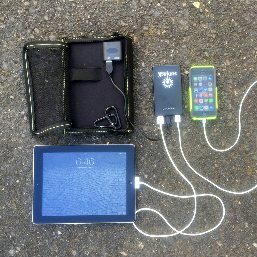 ArdentCamper's tweet photo. Ready to take solar power on the trail? You'll dig this. #sunjack #review #solarpower https://t.co/l9xsX06Xj3 https://t.co/MZYHuSfa5j