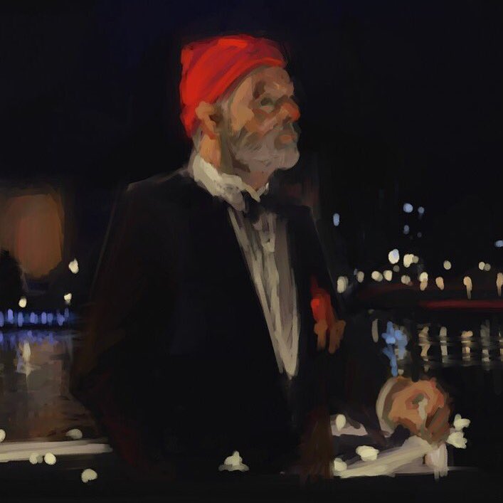 looseflow74's tweet photo. #THELIFEAQUATICWITHSTEVEZISSOU #billmurray #digitalpainting #WesAnderson https://t.co/aZRfEqePaY