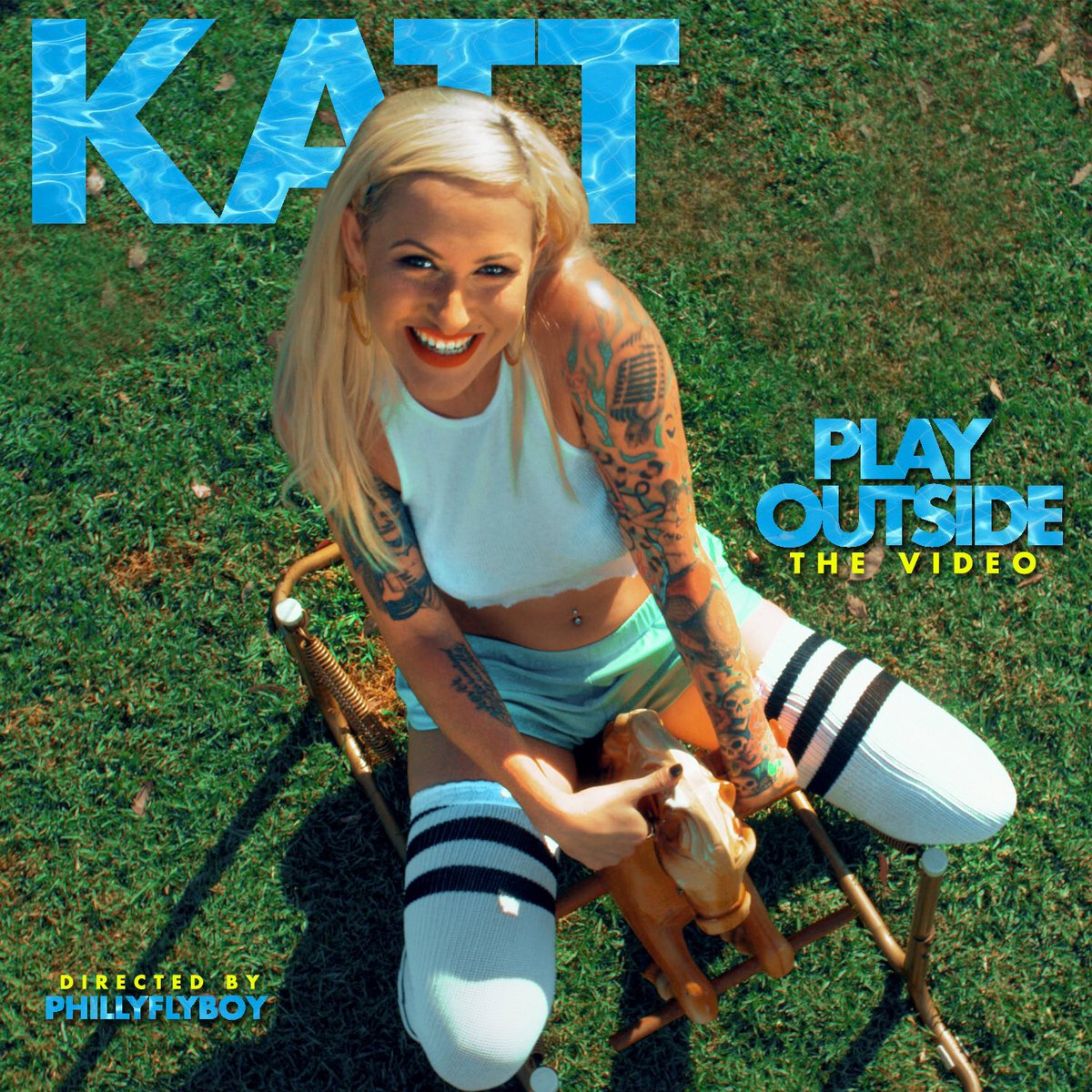 My newest video "Play outside" by <a href="/kattsmusic/">KATT</a> drops this Wednesday